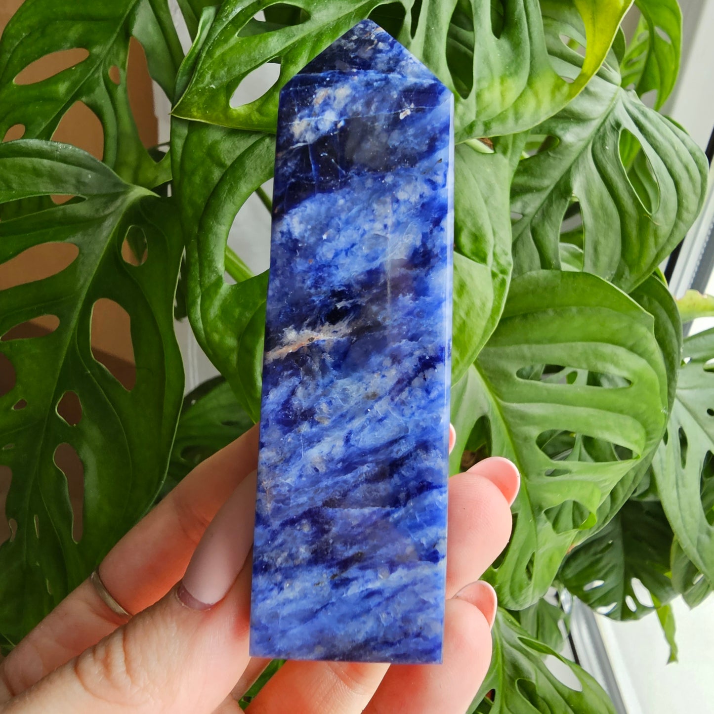 Sodalite obelisk #18D