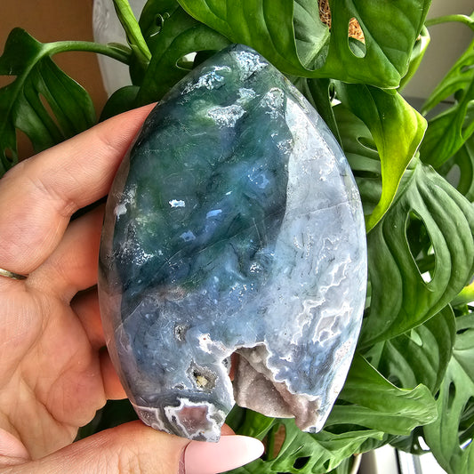 Moss Agate flame #33A