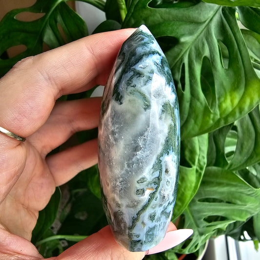 Moss Agate flame #25B