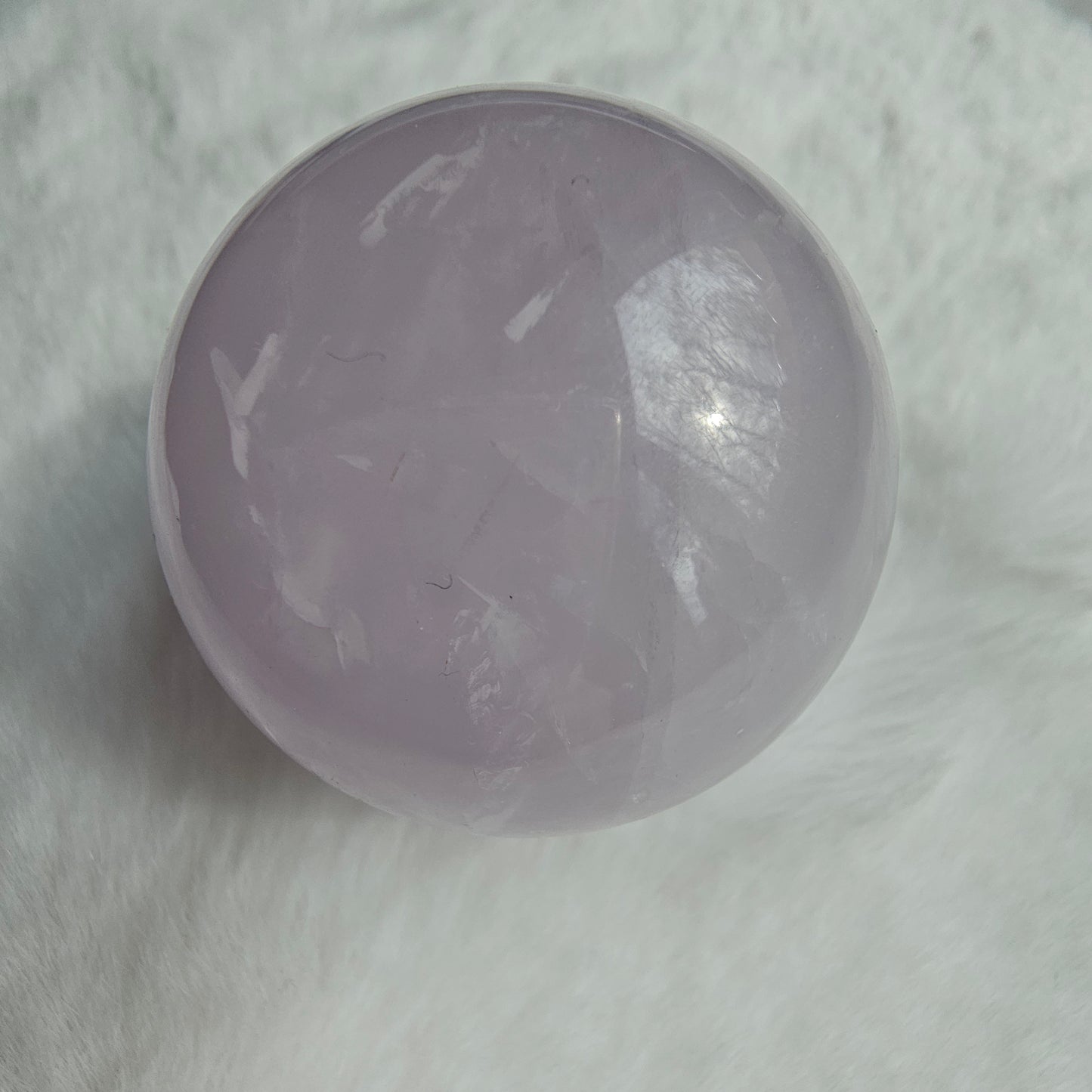 Periwinkle Quartz sphere #70D