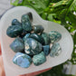 Moss Agate tumble