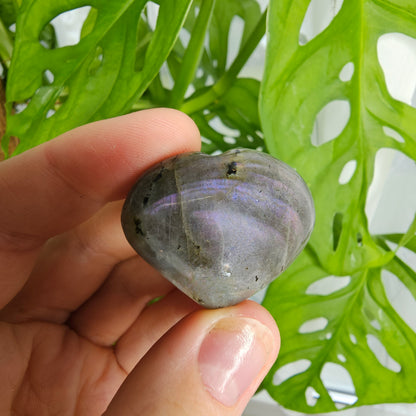 Labradorite Heart #8D