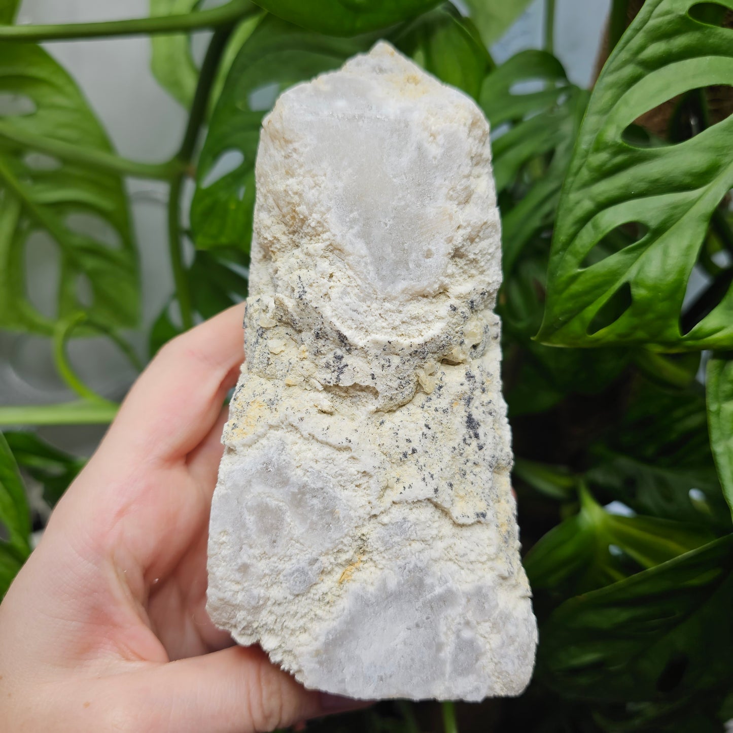 Druzy Clear Quartz Tower #42G