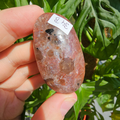 High Quality Sunstone Palmstone #34B