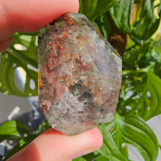 Lodolite/Garden Quartz Freeform #18B