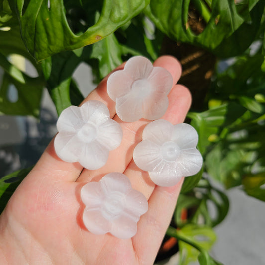 Satin Spar Selenite Flower (pick your own)