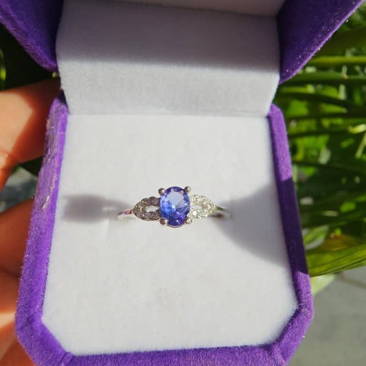 Tanzanite Ring (S925) #59T