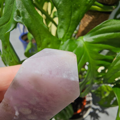 Pink Amethyst x Flower Agate Tower #17B