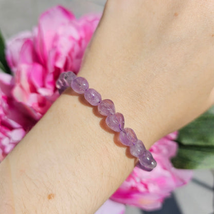 Amethyst Herz-Armband