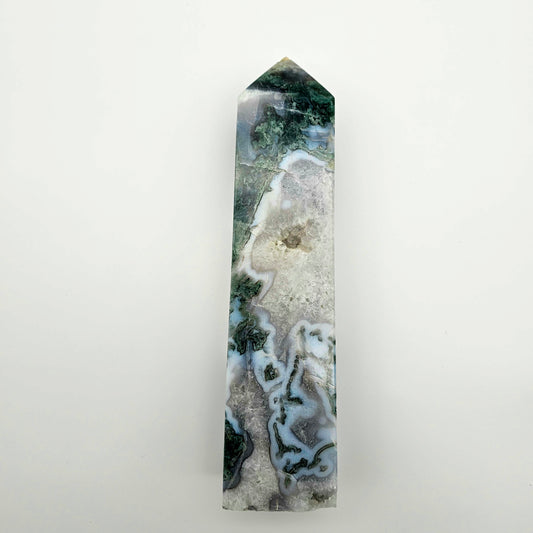 XL Moss Agate Tower #149M