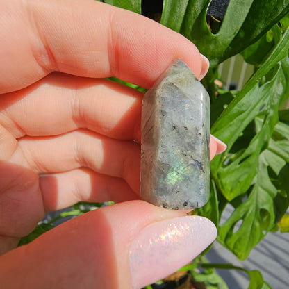 Mini Labradorite Tower #8A