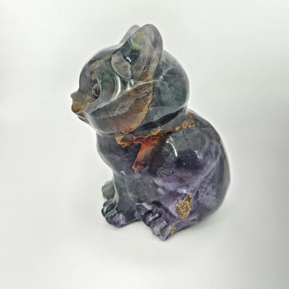 XL Fluorite Cat #99FA