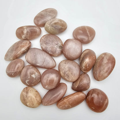 Peach Moonstone Tumbled Stone