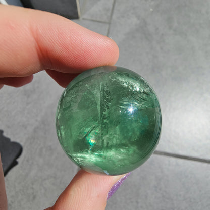 Green Fluorite Sphere #42C