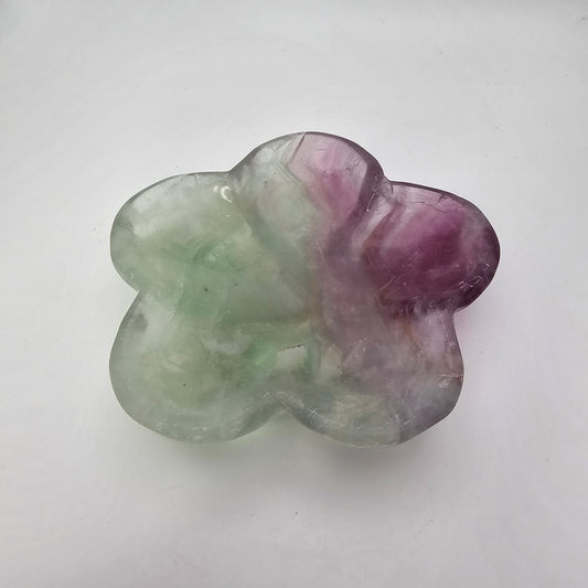 Fluorite Flower Bowl #20B