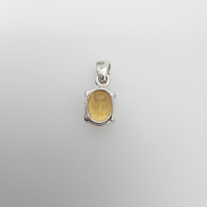 Faceted Citrine Pendant #39A