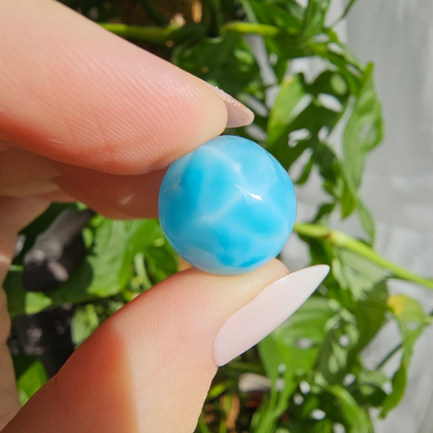 Larimar sphere #25D