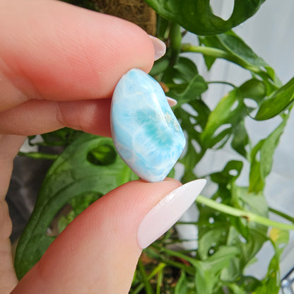 Larimar tumbled stone (approx. 5 grams)