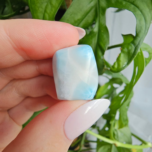 Larimar tumbled stone #11A