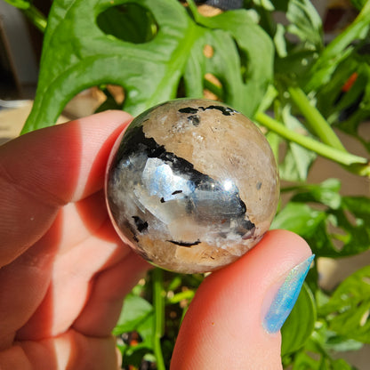 Moonstone Sunstone Mix Sphere #32C