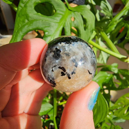 Moonstone Sunstone Mix Sphere #32C