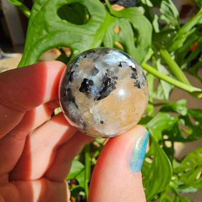 Moonstone Sunstone Mix Sphere #32C