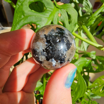 Moonstone Sunstone Mix Sphere #32C