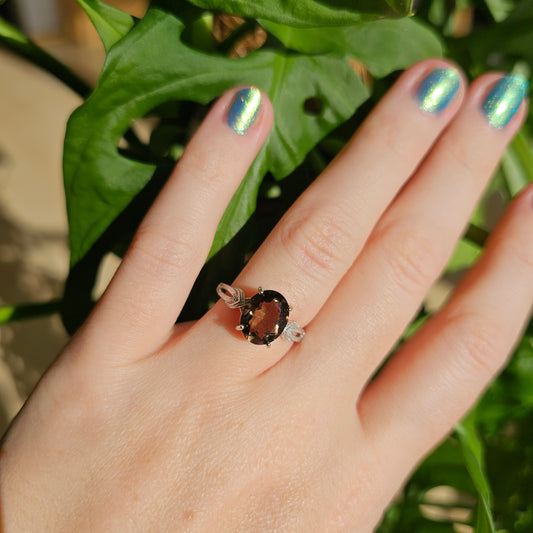 Smoky Quartz Ring #25B