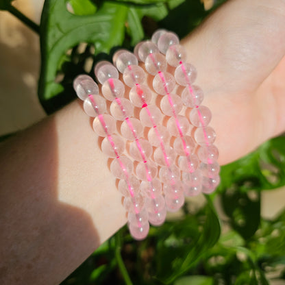 Rose Quartz Bracelet (8.5mm)