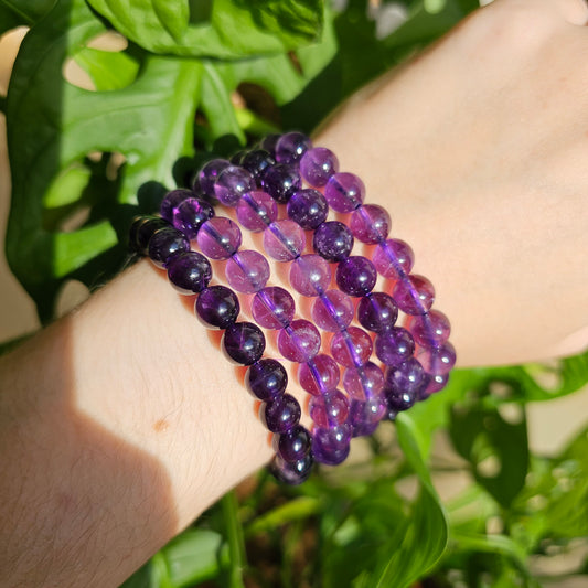 Amethyst Bracelet (8mm)