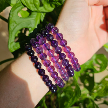 Amethyst Bracelet (8mm)