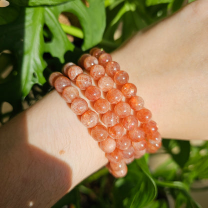 Sunstone Bracelet (8mm)