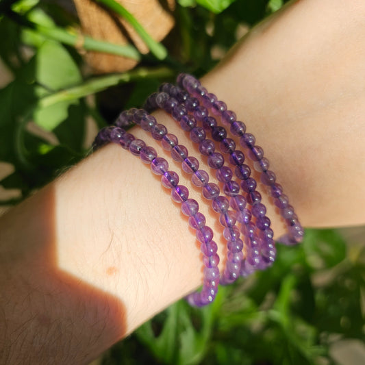 Amethyst bracelet (4mm)