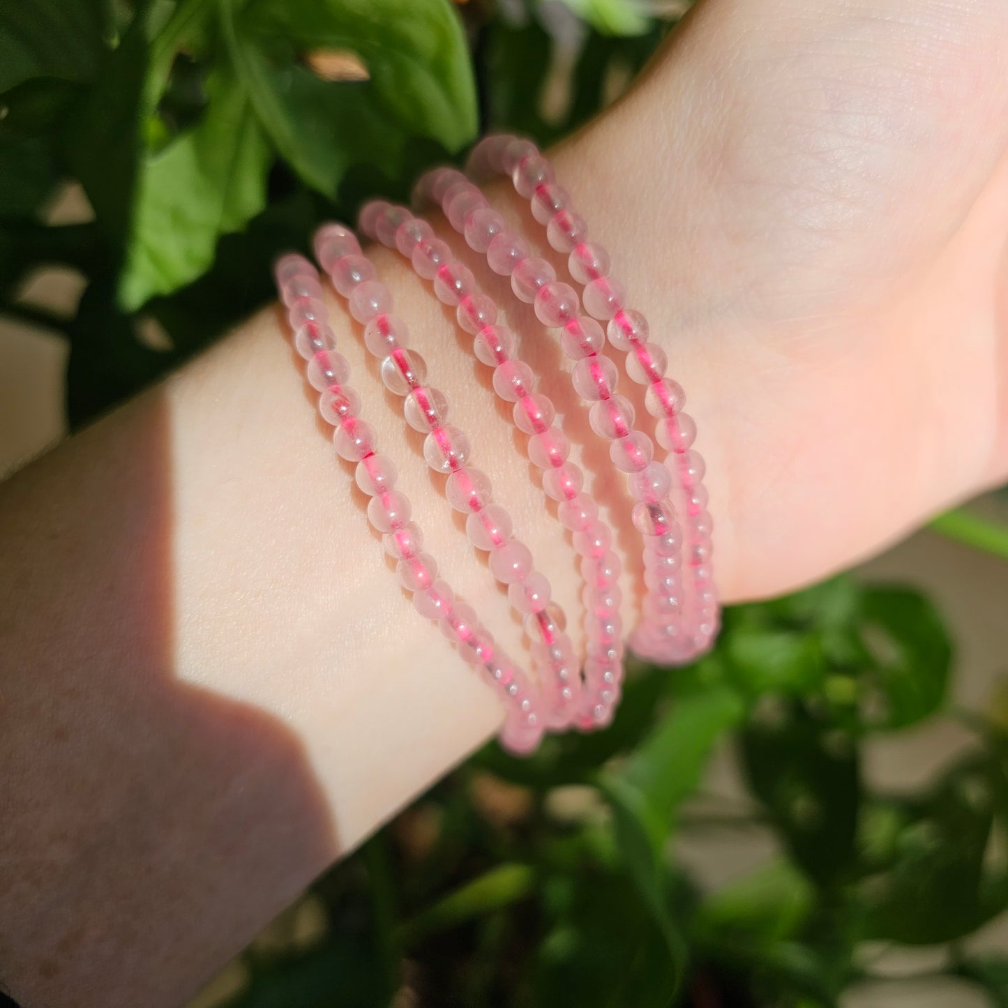 Rose Quartz Bracelet (4mm)