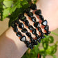 Obsidian Herz-Armband