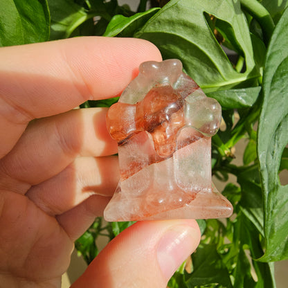 Fire Quartz Tombstone #12A