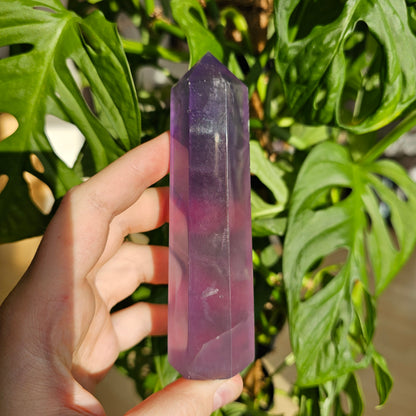 Purple Fluorite Tower