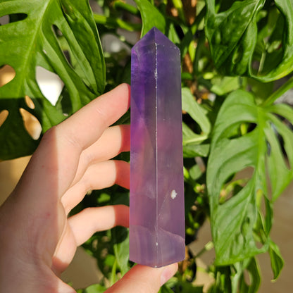 Purple Fluorite Tower