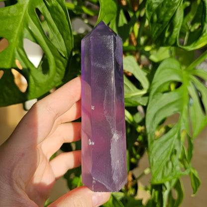 Purple Fluorite Tower