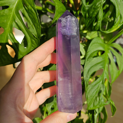 Purple Fluorite Tower