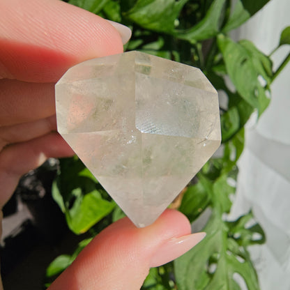 Clear Quartz Diamond #15D (B-stock)