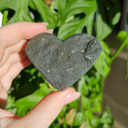 Amethyst Heart Cluster #25R