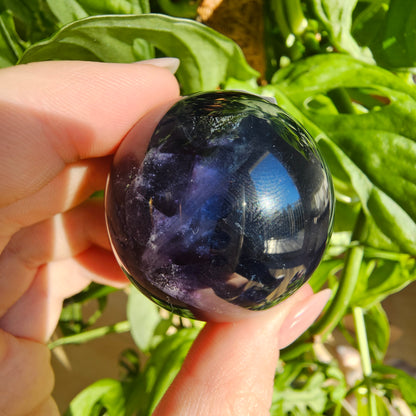 Rainbow Fluorite Sphere #18o