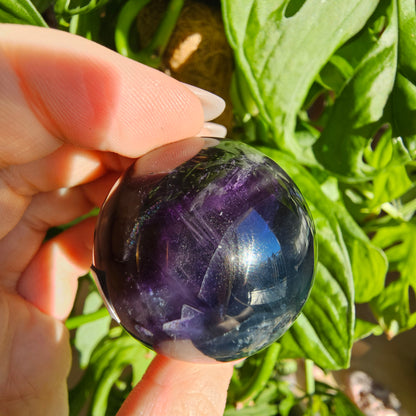 Rainbow Fluorite Sphere #15G