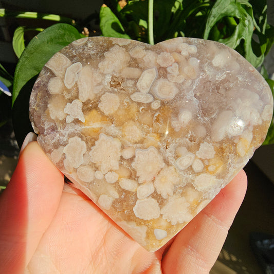 Pink Amethyst (Trade Name) Heart #45G