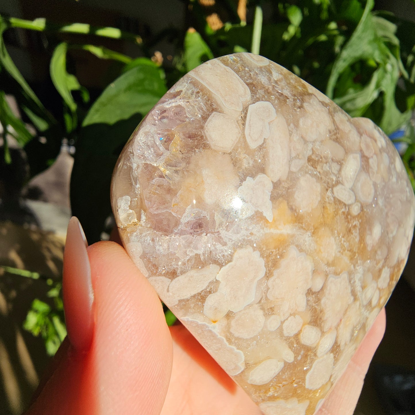 Pink Amethyst (Trade Name) Heart #45G