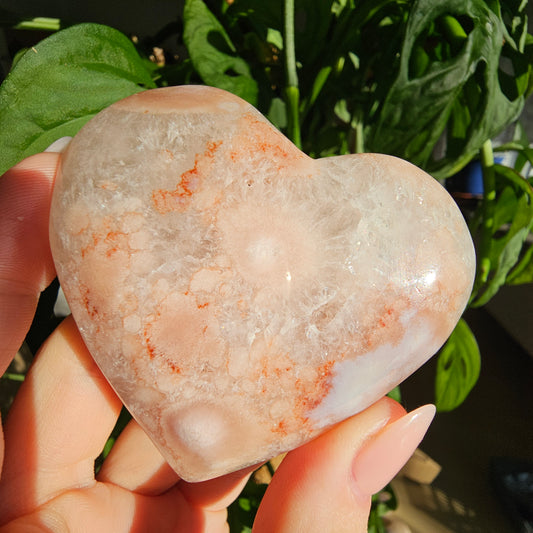 Pink Amethyst (Trade Name) Heart #29H