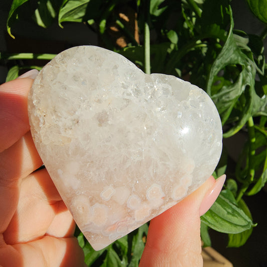 Pink Amethyst (Trade Name) Heart #25i