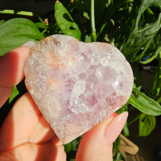 Pink Amethyst (Trade Name) Heart #17M