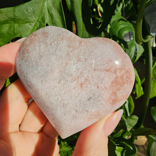 Pink Amethyst (Trade Name) Heart #29F